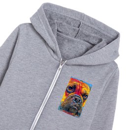 Bulldog 7 Kids Zip Hoodie