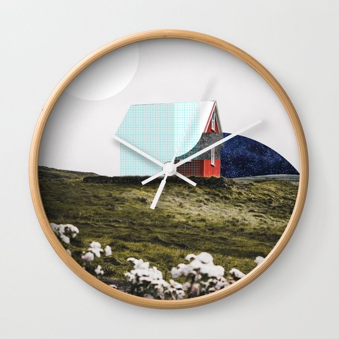 abstract house dream 13 Wall Clock