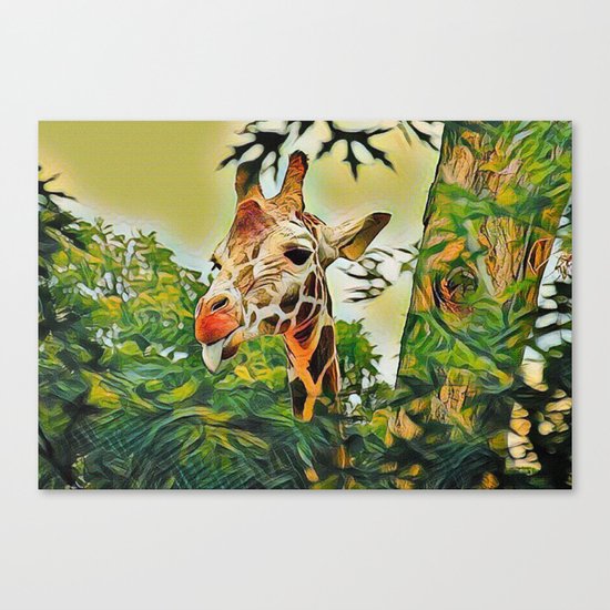 A Bit of Attitude Canvas Print