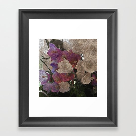 Campanulas Framed Art Print