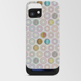 Shiny disco balls (white ) iPhone Card Case