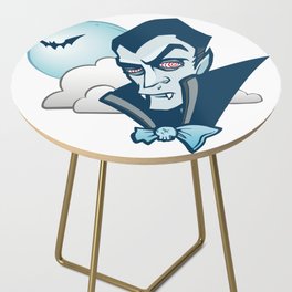 Blue Dracula Side Table