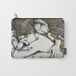 Lovers in the sky Carry-All Pouch | Drawing, Tolkien, Silmarillion, Light, Affection, Passion, Queen, Love, Manwe, Wind 