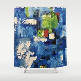 Reflections of the Sea Shower Curtain