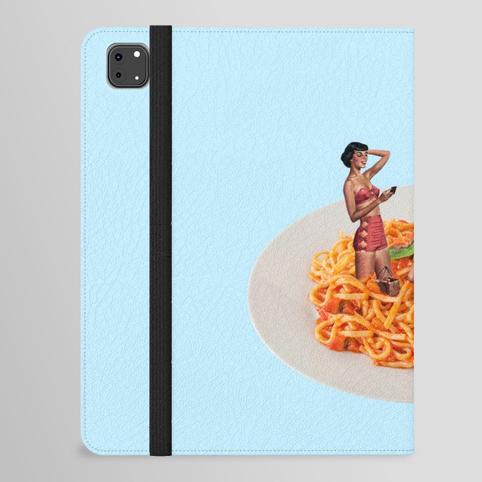 girl dinner iPad Folio Case