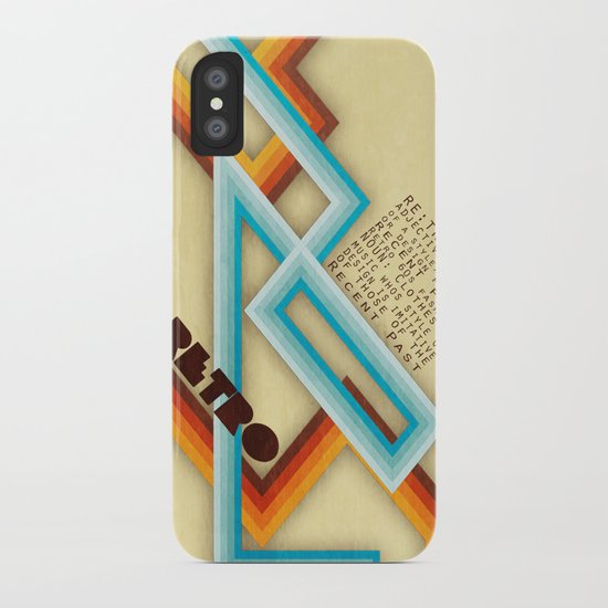Retro Meaning iPhone Case