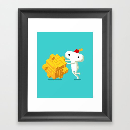 The Prince with a FEZ Framed Art Print