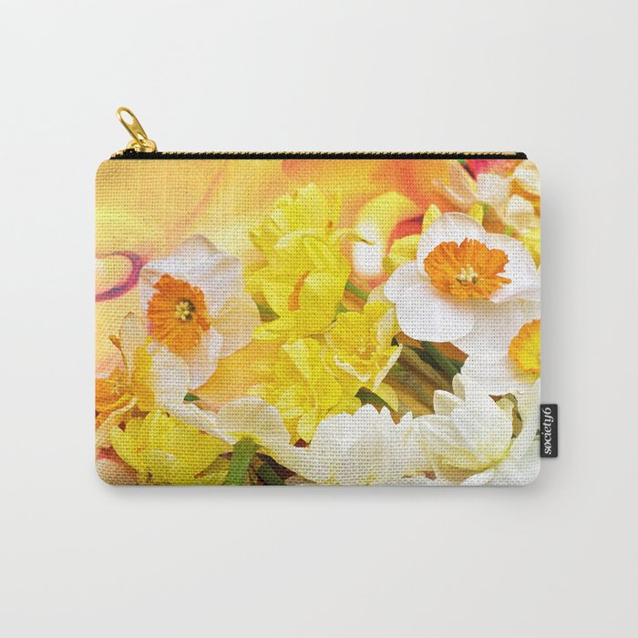 Daffodil Frequency Carry-All Pouch