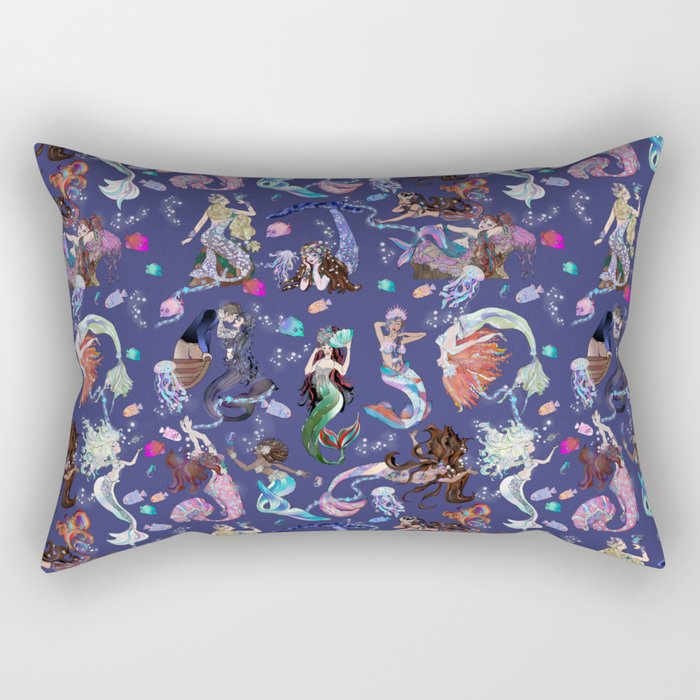 Mermaids Rectangular Pillow