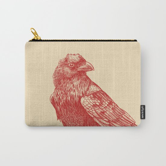 Red Raven Carry-All Pouch