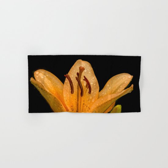 Yellow lily Hand & Bath Towel