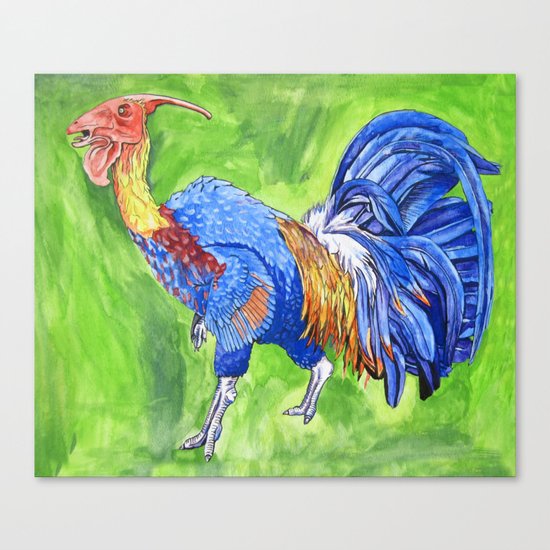 Parasaurooster Canvas Print