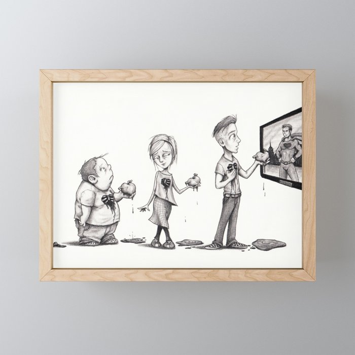 The Can't Haves Framed Mini Art Print