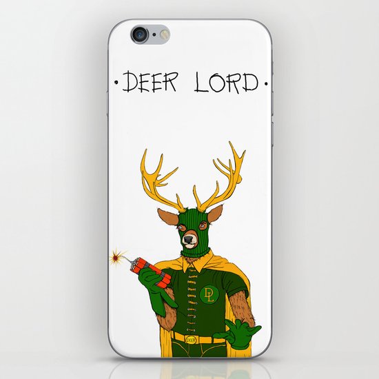 superheroes sf iPhone & iPod Skin
