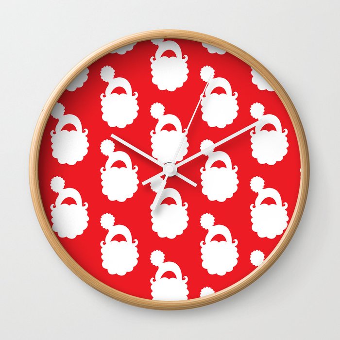 Santa Baby Wall Clock