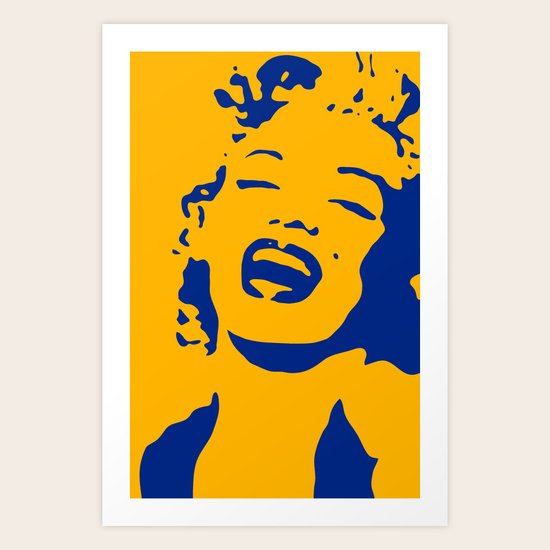 Minimal Monroe Art Print