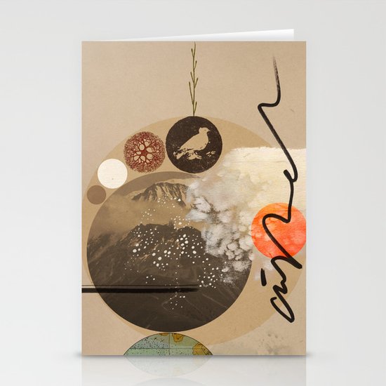 Into nothing Stationery Cards