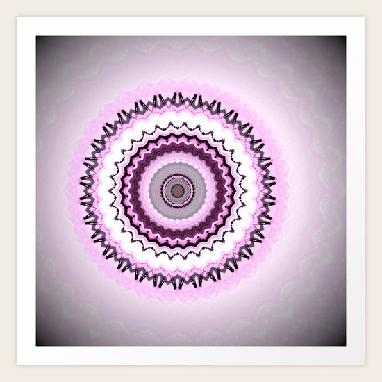 Pink Art Print