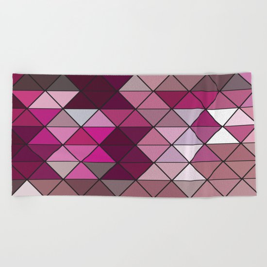 White On A Visit Beach Towel