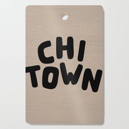 Chi Town Linen Brown Cutting Board