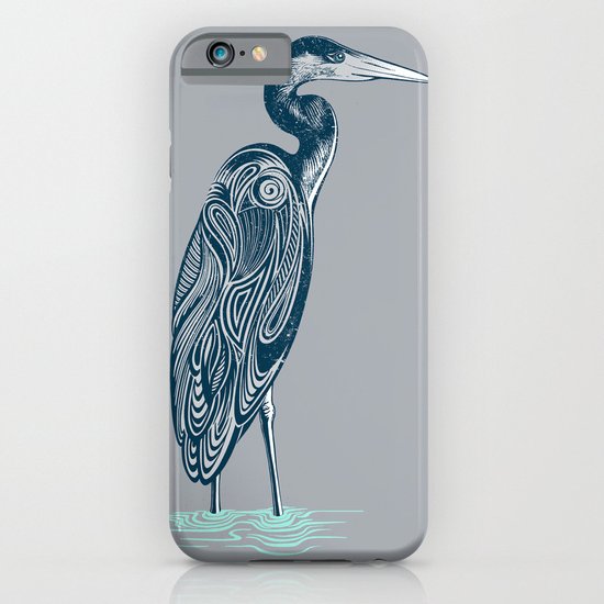 Bewitching blue heron iPhone & iPod Case