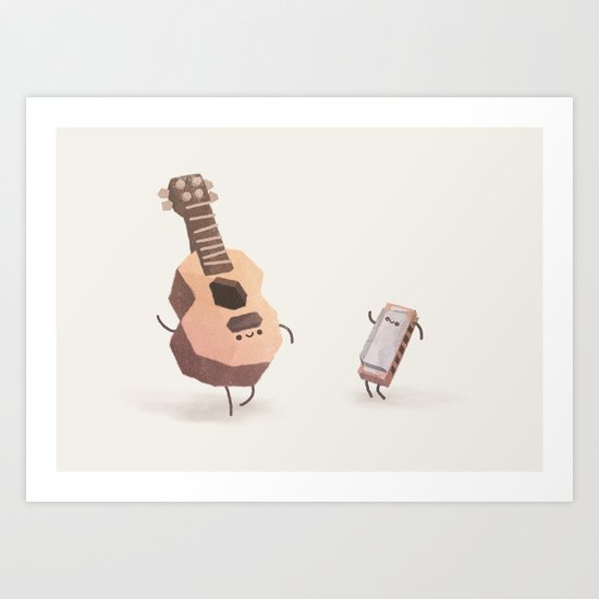 Young Folks Art Print