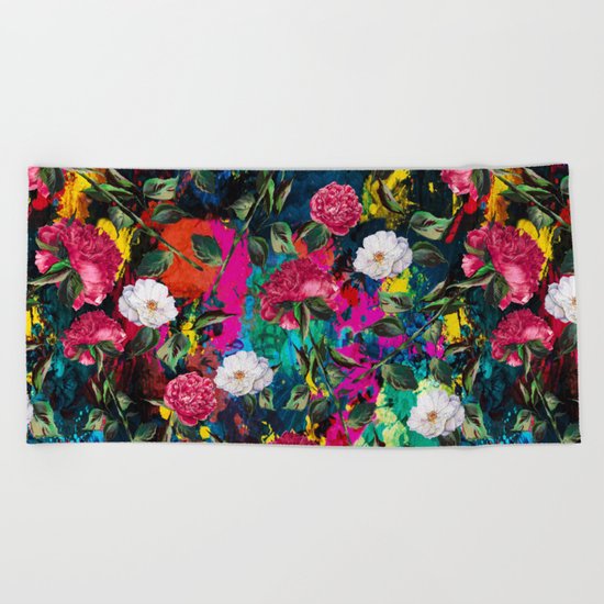 Floral Dream Beach Towel