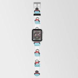 Coffee penguin Apple Watch Band