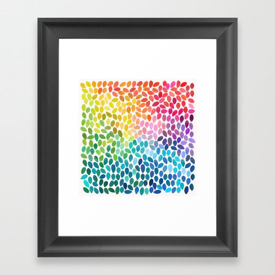 rain 11 Framed Art Print