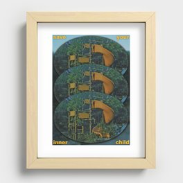 Save Your Inner Child Recessed Framed Print