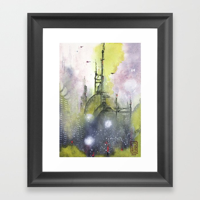 industriality Framed Art Print