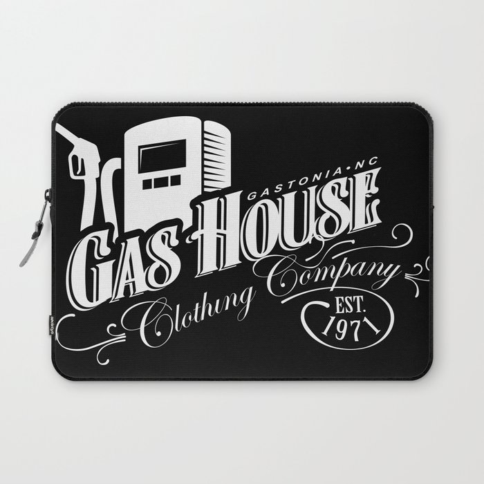 Gas House Pump Logo Laptop Sleeve