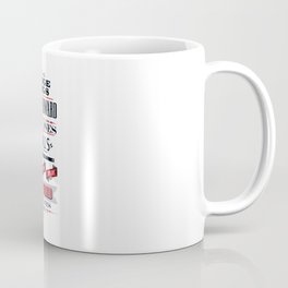 Steve Jobs "Here's to the crazy ones" quote print Coffee Mug