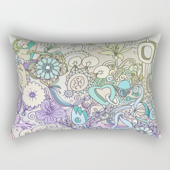 Camtric world creatures Rectangular Pillow