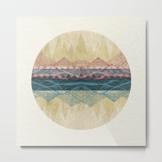 Inhale Metal Print