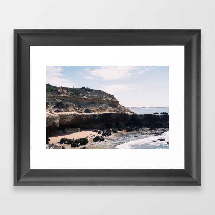 Albufeira Coast Framed Art Print