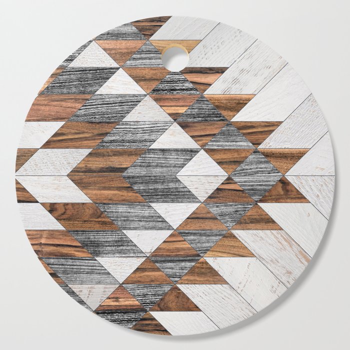 Urban Tribal Pattern No.12 - Aztec - Wood Cutting Board