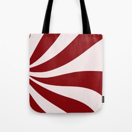 Peppermint Candy Flow Tote Bag