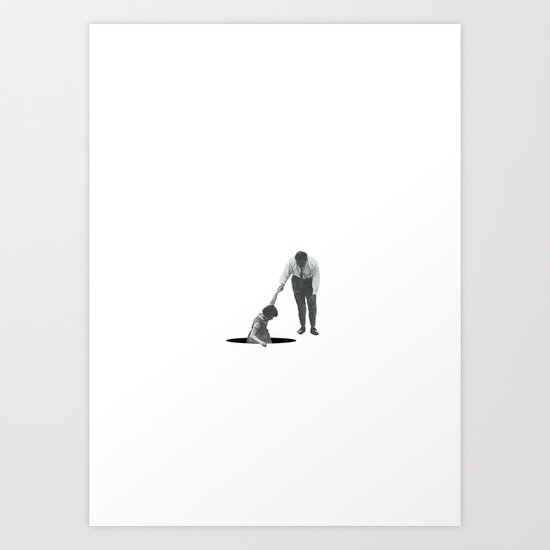 Let Me Go or Squeeze Me Tighter Art Print