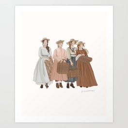 Little Women Art Print