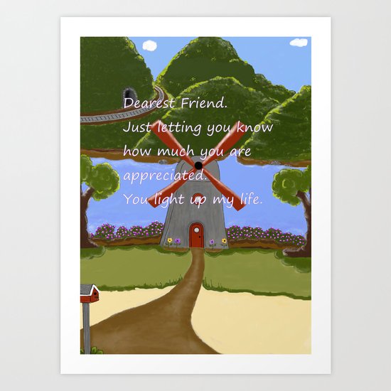 Dearest Friend Art Print