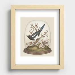 One for Sorrow Recessed Framed Print