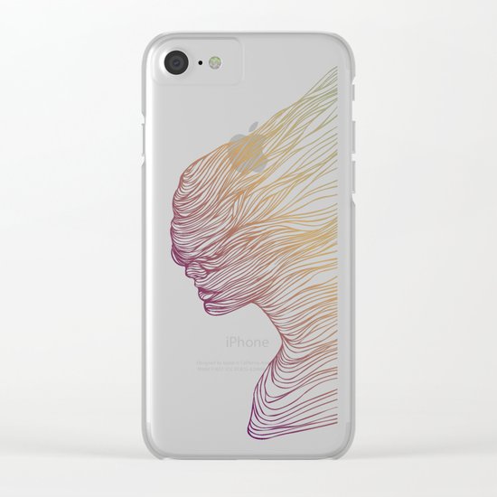 FADE Clear iPhone Case