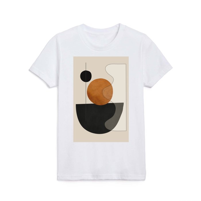 Abstract Minimal Shapes 135 Kids T Shirt