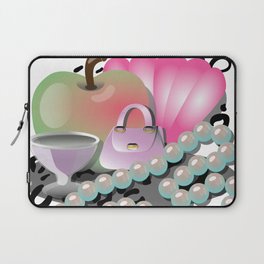 Eclectic Fashion Still Life Laptop Sleeve