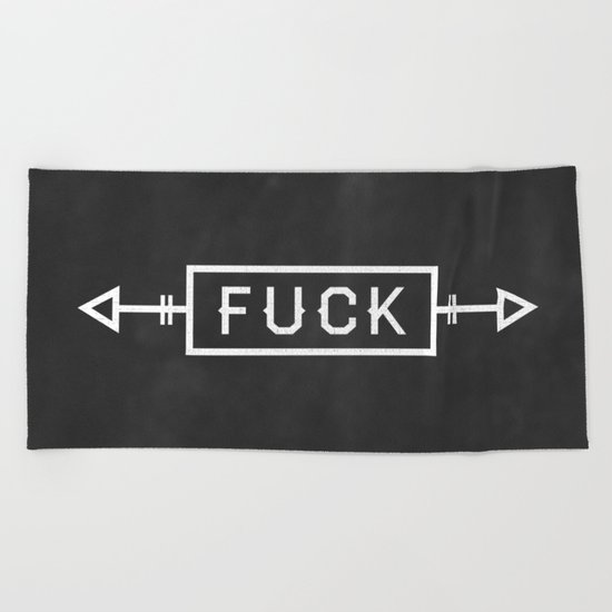 Fuck Beach Towel