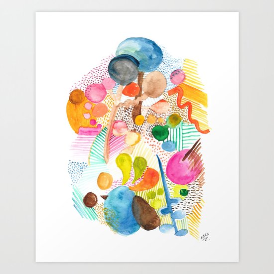 Abstract Nature Art Print