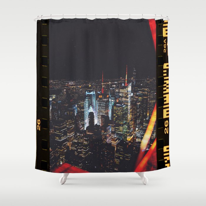 NYC Film Strip Shower Curtain