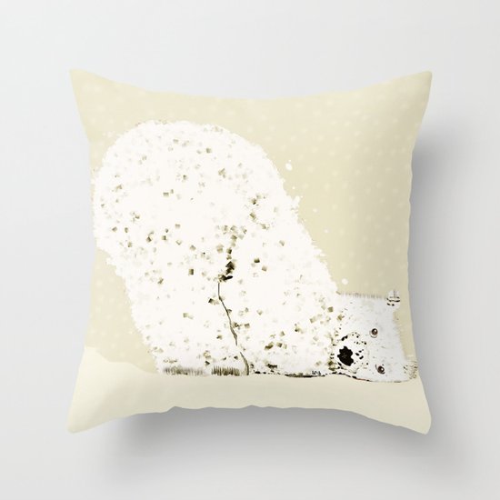 bears life 2 Throw Pillow