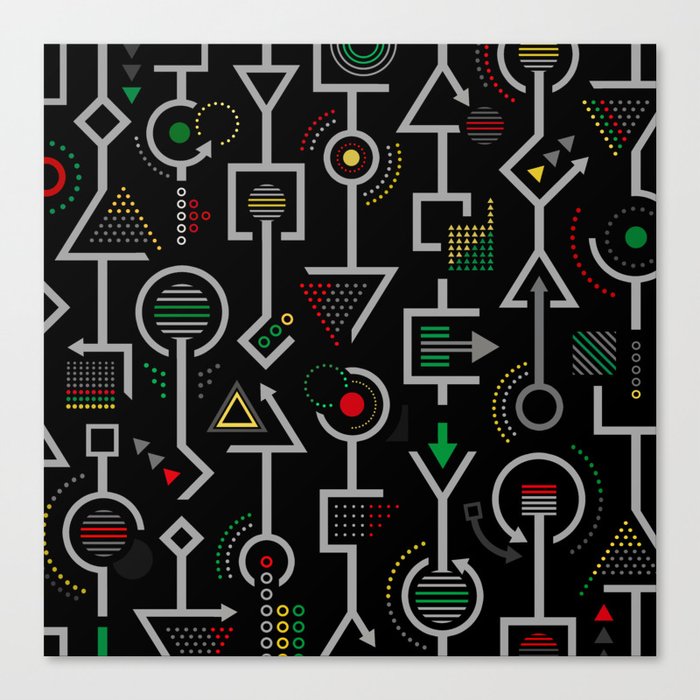 Circuitry Canvas Print